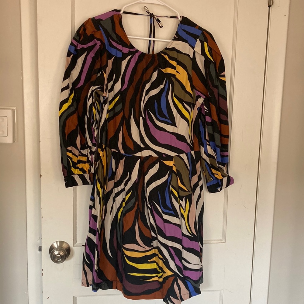 Who What Wear animal print dress.